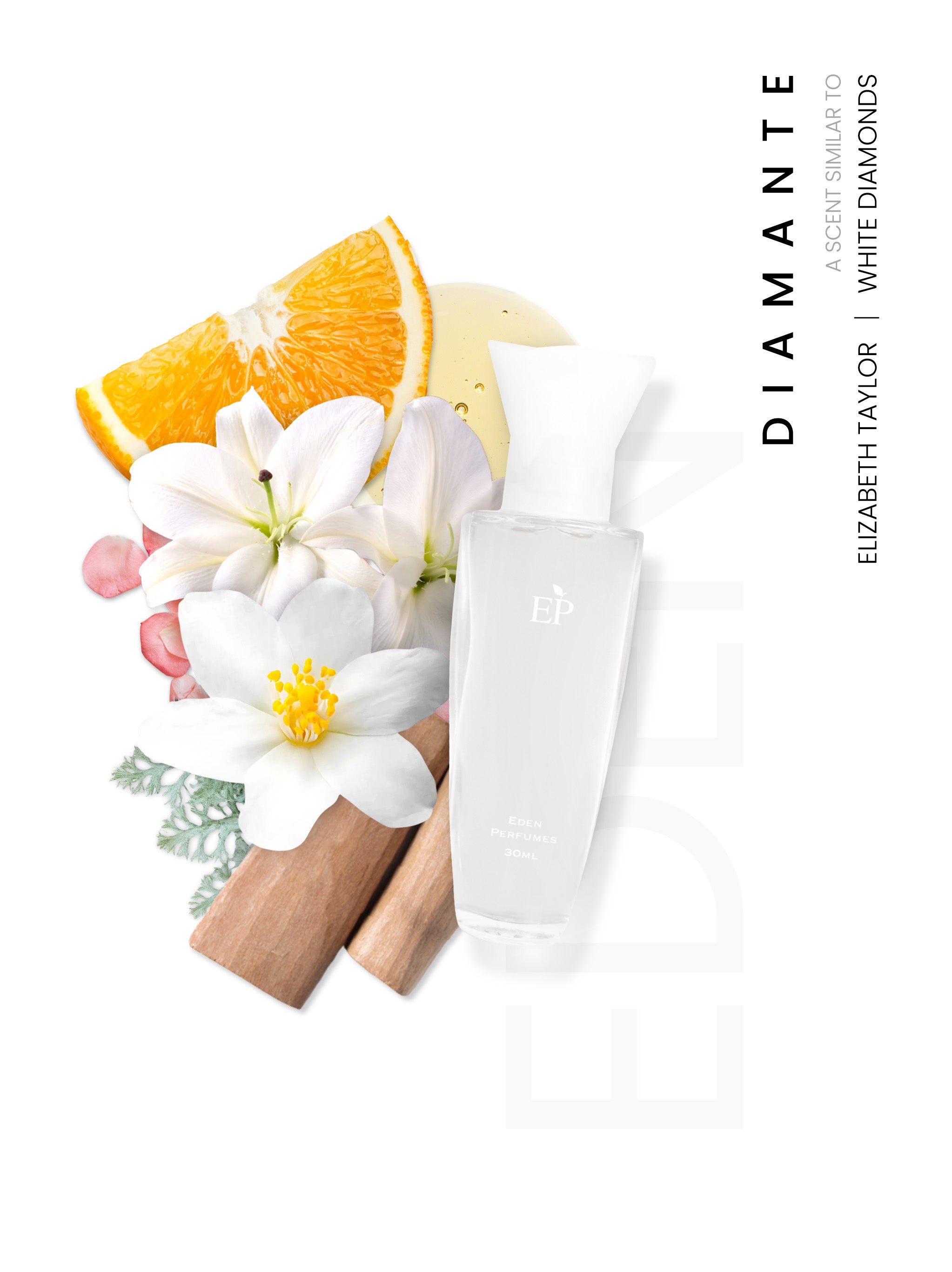 Diamante - A scent similar to White Diamonds by Elizabeth Taylor