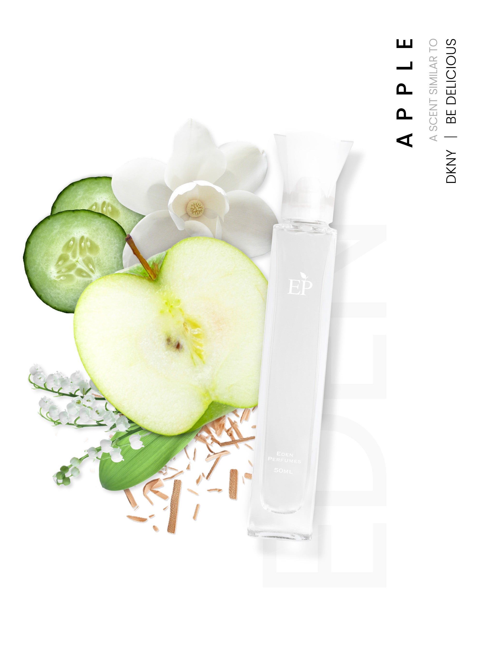 Apple - A scent similar to Be Delicious by DKNY