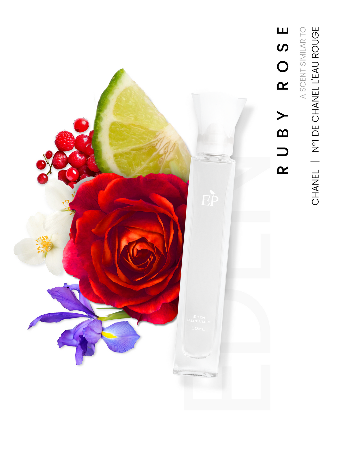 Ruby Rose - A scent similar to N°1 de Chanel L'Eau Rouge Chanel.