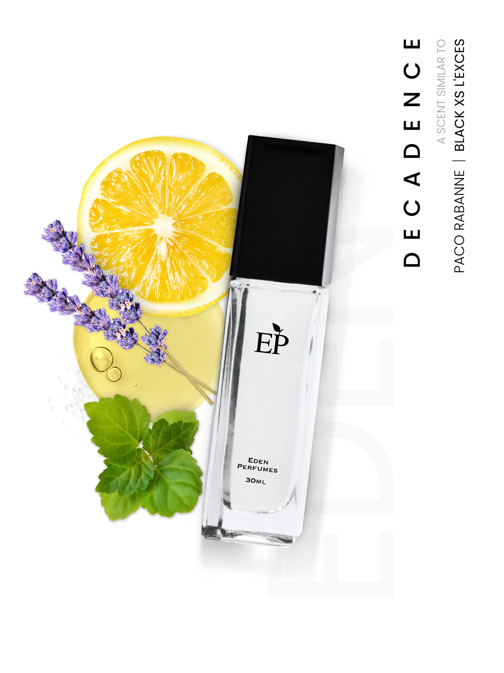 L Excès Black Xs 30ml L Excès Paco Rabanne Black Xs For Him 50ml