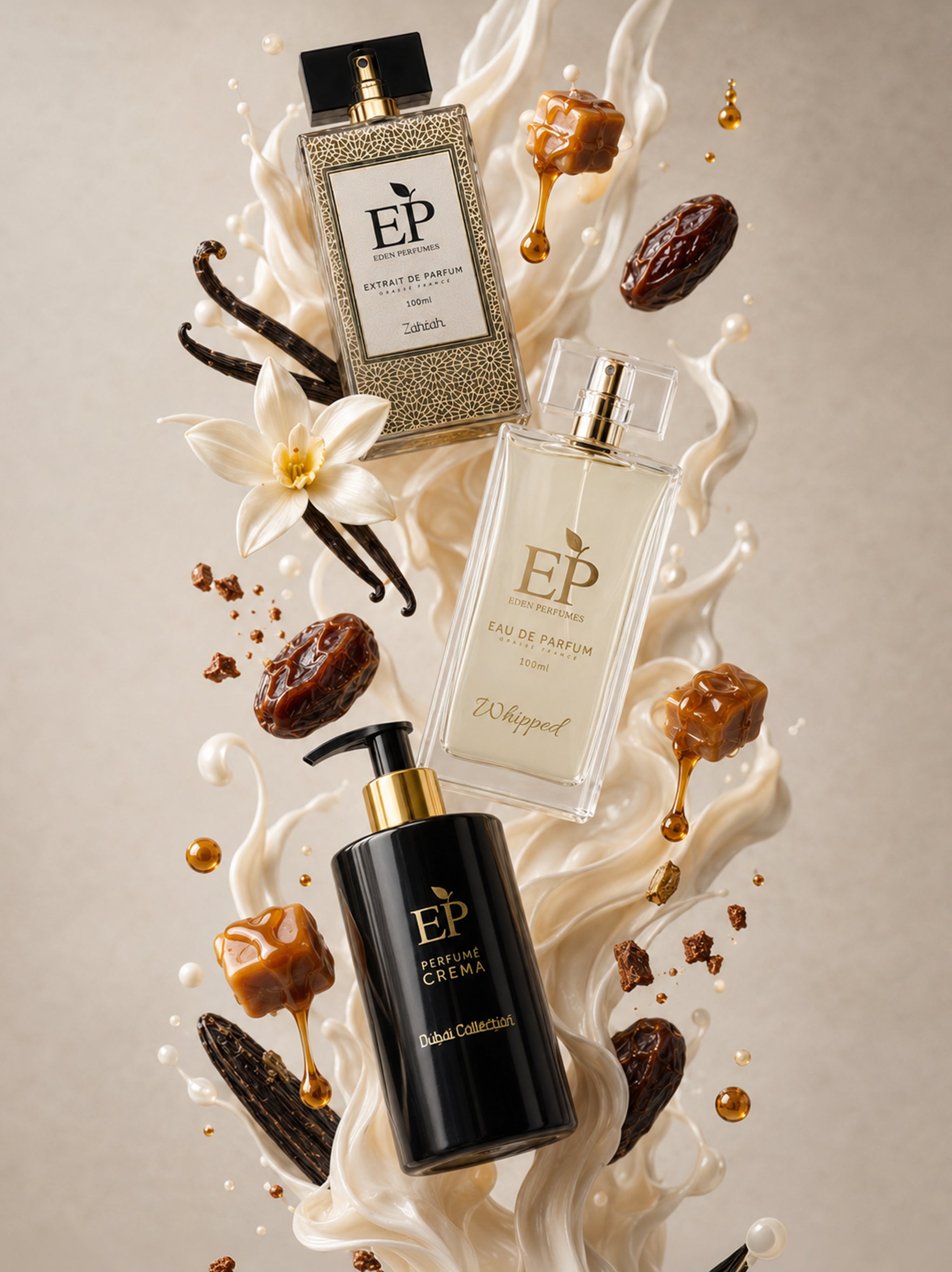 Zahrah Lotion+ Zahrah Fragrance + Whipped Fragrance